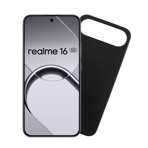 VOLTE-TEL SILICON TPU ΘΗΚΗ REALME 16 5G 6.57in CAMERA GUARD BLACK