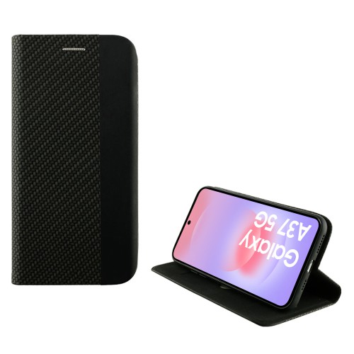 IDOL 1991 ELITE ΘΗΚΗ SAMSUNG A37 5G A376 6.7in ANTI-RFID BOOK STAND BLACK