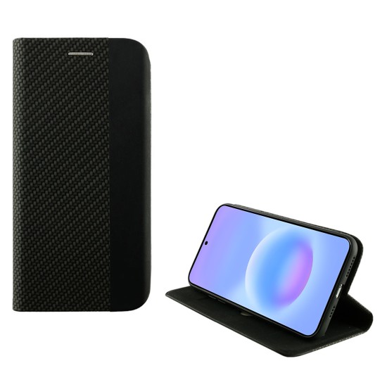 IDOL 1991 ELITE ΘΗΚΗ SAMSUNG A57 5G A576 6.7in ANTI-RFID BOOK STAND BLACK