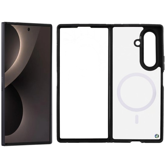 VOLTE-TEL ΘΗΚΗ SAMSUNG Z FOLD 8 ULTRA 5G F971 8.0in MAGSAFE BACK COVER TPU CAMERA GUARD BLACK