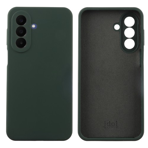 IDOL 1991 VELVET ELITE TPU ΘΗΚΗ SAMSUNG A57 5G A576 6.7in 4 SIDE FULL CAMERA PROTECTION DARK GREEN