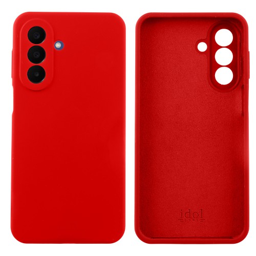 IDOL 1991 VELVET ELITE TPU ΘΗΚΗ SAMSUNG A57 5G A576 6.7in 4 SIDE FULL CAMERA PROTECTION RED