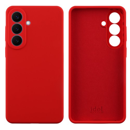 IDOL 1991 VELVET ELITE TPU ΘΗΚΗ SAMSUNG S26 5G S942 6.3in 4 SIDE FULL CAMERA PROTECTION RED