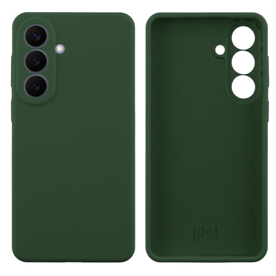 IDOL 1991 VELVET ELITE TPU ΘΗΚΗ SAMSUNG S26 PLUS 5G S947 6.7in 4 SIDE FULL CAMERA PROTECTION DARK GREEN