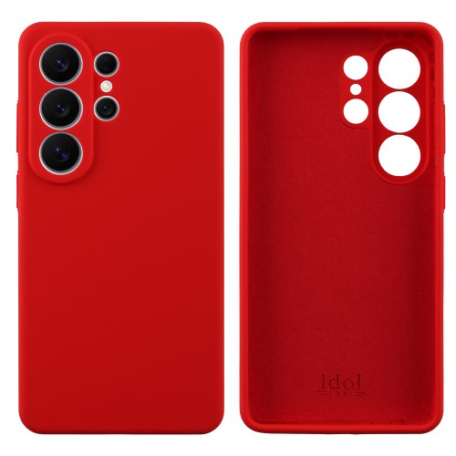 IDOL 1991 VELVET ELITE TPU ΘΗΚΗ SAMSUNG S26 ULTRA 5G S948 6.9in 4 SIDE FULL CAMERA PROTECTION RED