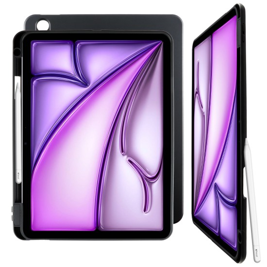 VOLTE-TEL MATTE SILICON ΘΗΚΗ IPAD AIR 11 2026/AIR 11 2025/IPAD AIR 11 2024 11.0in ΜΕ ΥΠΟΔΟΧΗ ΓΙΑ ΠΕΝΑΚΙ FULL CAMERA PROTECTI BLA