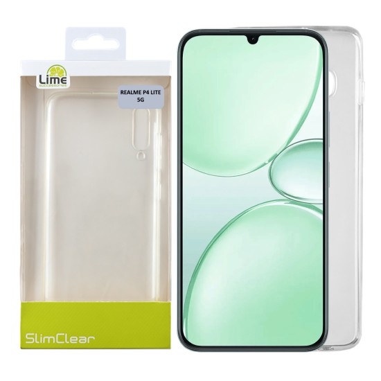 LIME SLIMCLEAR TPU ΘΗΚΗ REALME P4 LITE 5G 6.8in CAMERA GUARD ΔΙΑΦΑΝΗ