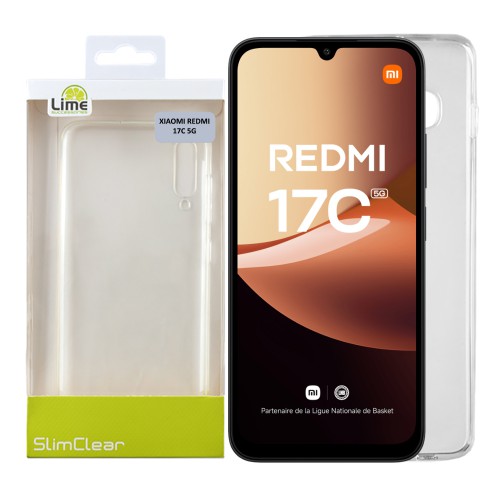LIME SLIMCLEAR TPU ΘΗΚΗ XIAOMI REDMI 17C 5G 6.9in EURO VERSION CAMERA GUARD ΔΙΑΦΑΝΗ