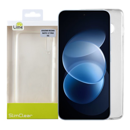 LIME SLIMCLEAR TPU ΘΗΚΗ XIAOMI REDMI NOTE 17 PRO 5G 6.83in CAMERA GUARD ΔΙΑΦΑΝΗ