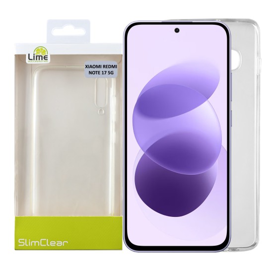 LIME SLIMCLEAR TPU ΘΗΚΗ XIAOMI REDMI NOTE 17 5G 6.99in CAMERA GUARD ΔΙΑΦΑΝΗ