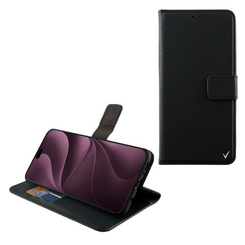 VOLTE-TEL ALLURE ΘΗΚΗ IPHONE 18 PRO 6.3in MAGNET BOOK STAND CLIP BLACK