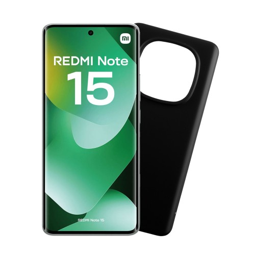 VOLTE-TEL SILICON TPU ΘΗΚΗ XIAOMI REDMI NOTE 15 4G/5G/POCO M8 5G 6.77in CAMERA GUARD BLACK