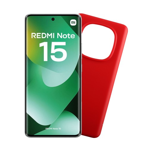 VOLTE-TEL SILICON TPU ΘΗΚΗ XIAOMI REDMI NOTE 15 4G/5G/POCO M8 5G 6.77in CAMERA GUARD RED