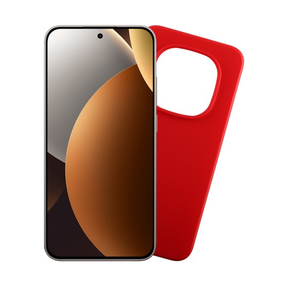 VOLTE-TEL SILICON TPU ΘΗΚΗ XIAOMI REDMI NOTE 15 PRO PLUS 5G/POCO M8 PRO 5G 6.77in CAMERA GUARD RED