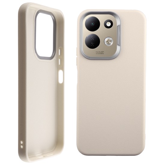 LIME FLEXISNAP TPU ΘΗΚΗ XIAOMI REDMI 17 4G/5G 6.9in CAMERA GUARD OFF WHITE