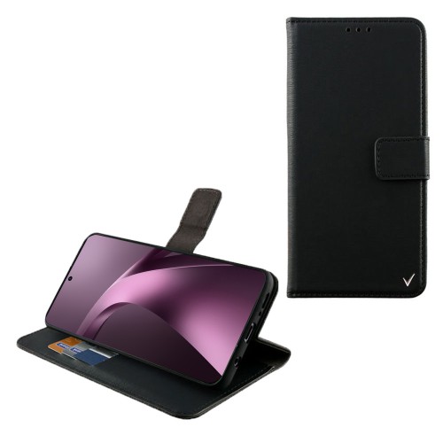 VOLTE-TEL ALLURE ΘΗΚΗ XIAOMI 17T PRO 5G 6.83in MAGNET BOOK STAND CLIP BLACK