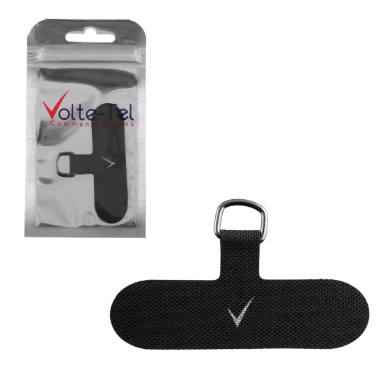 VOLTE-TEL FABRIC PAD - ΜΑΥΡΗ ΥΦΑΣΜΑΤΙΝΗ ΓΛΩΣΣΑ ΓΙΑ ΛΟΥΡΑΚΙ ΛΑΙΜΟΥ