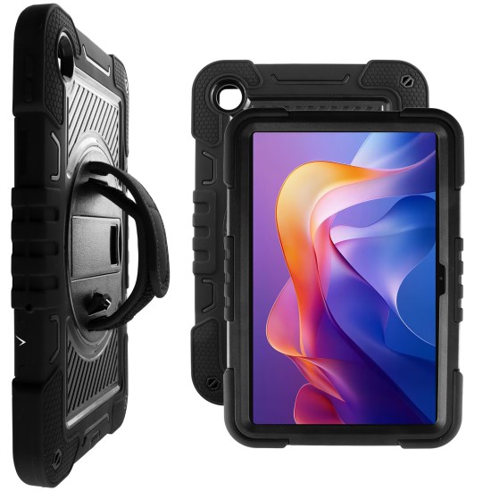 VOLTE-TEL RUGGED TPU ΘΗΚΗ XIAOMI REDMI PAD 2 9.7in ΜΕ ΛΑΒΗ ΧΕΙΡΟΣ-STAND 360 ΜΟΙΡΩΝ
