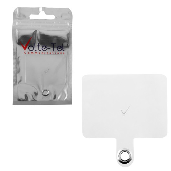 VOLTE-TEL PLASTIC PAD - ΔΙΑΦΑΝΗ ΠΛΑΣΤΙΚΗ ΓΛΩΣΣΑ TPU ΓΙΑ ΛΟΥΡΑΚΙ ΛΑΙΜΟΥ 5.5x5.8cm ΠΑΧΟΣ 0.65mm