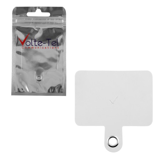 VOLTE-TEL PLASTIC PAD - ΔΙΑΦΑΝΗ ΠΛΑΣΤΙΚΗ ΓΛΩΣΣΑ TPU ΓΙΑ ΛΟΥΡΑΚΙ ΛΑΙΜΟΥ 5.5x5.8cm ΠΑΧΟΣ 0.50mm