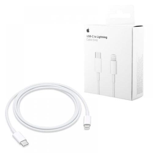 Apple A2561 USB Cable USB-C male-Lightning Λευκό 1m (MMOA3ZM/A)BLISTER