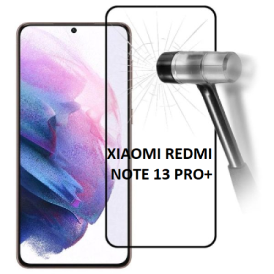 Full Face Tempered Glass For Xiaomi Redmi Note 13 Pro+