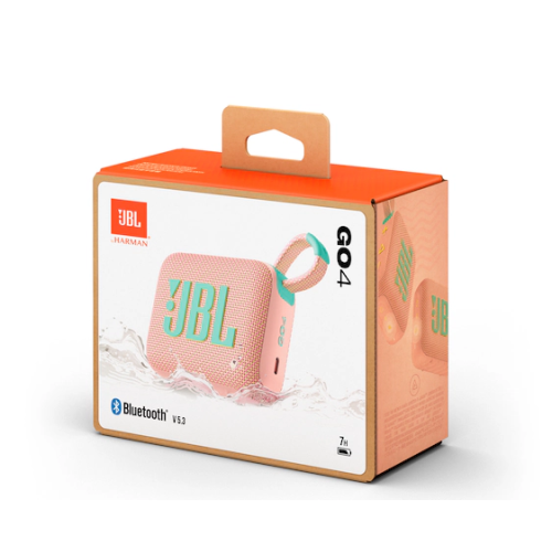JBL Go 4 Bluetooth Wireless Speaker Pink- EU