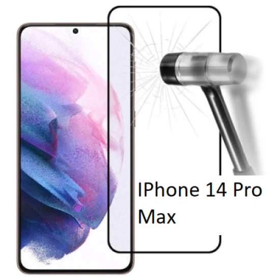 Full Face Tempered Glass For Apple iPhone 14 Pro Max