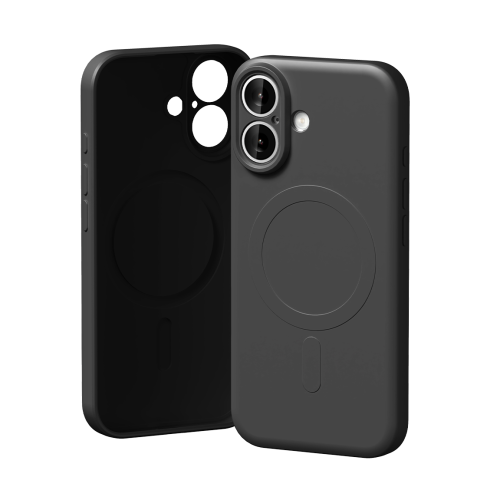 Black Silicone Magsafe case for iPhone 17