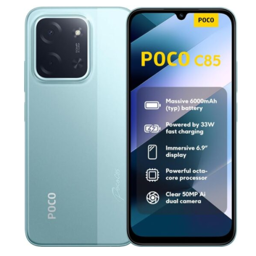 Xiaomi Poco C85 NFC 6GB Ram 128GB Green Dual Sim 4G-EU