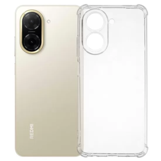 F. Silicone Transparent Case for Xiaomi Redmi A5