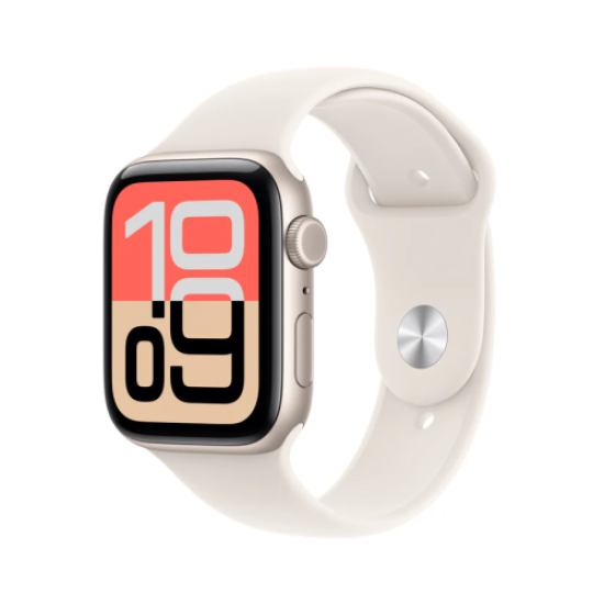 APPLE Watch Series SE 3 (2025) GPS 40mm Starlight Aluminum Case with Sport Band S/M- EU