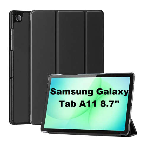 M. Flip Black Case for Samsung Tab A11 8.7''