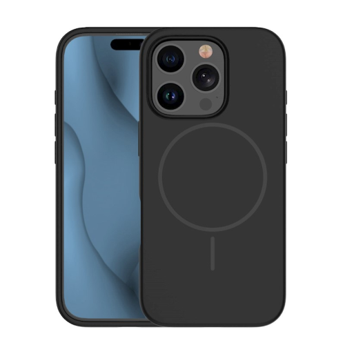 Velvet Black Case with MagSafe for iPhone 15