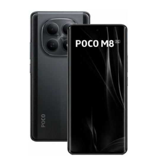 Xiaomi Poco M8 8GB Ram 512GB NFC Black 5G- EU
