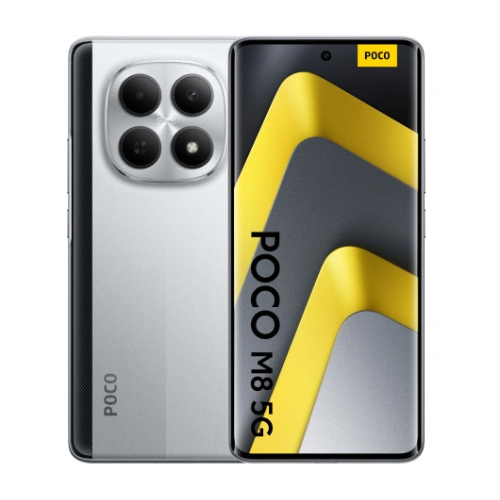 Xiaomi Poco M8 8GB Ram 512GB NFC Silver 5G- EU
