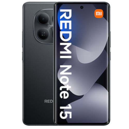 Xiaomi Redmi Note 15 8GB Ram 256GB NFC Black Dual Sim 4G-EU