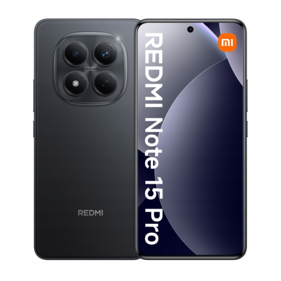 Xiaomi Redmi Note 15 Pro 8GB Ram 256GB NFC Black 4G- EU