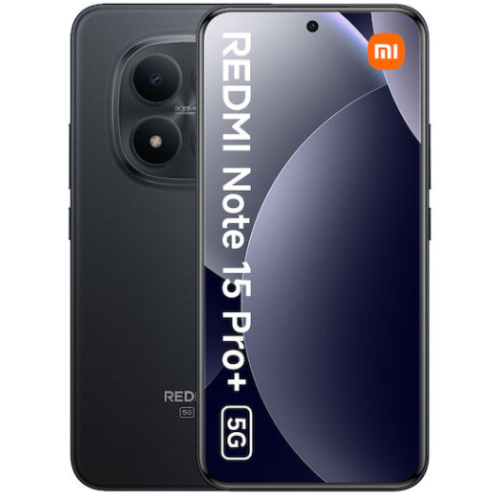Xiaomi Redmi Note 15 Pro+ 8GB Ram 256GB NFC Black Dual SIM 5G- EU