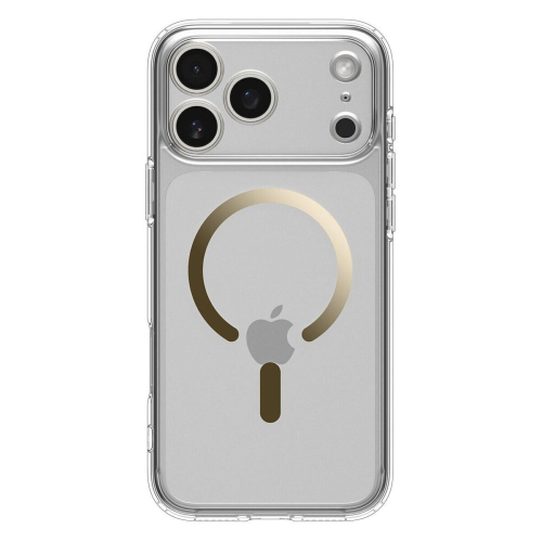 Clear Case with Gold MagSafe for iPhone 17 Pro/ 18 Pro