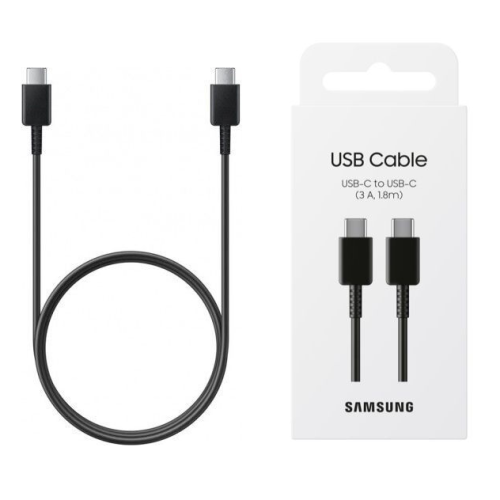 Samsung Cable USB-C to USB-C 60W 1.8 m Black EP-DX310- EU