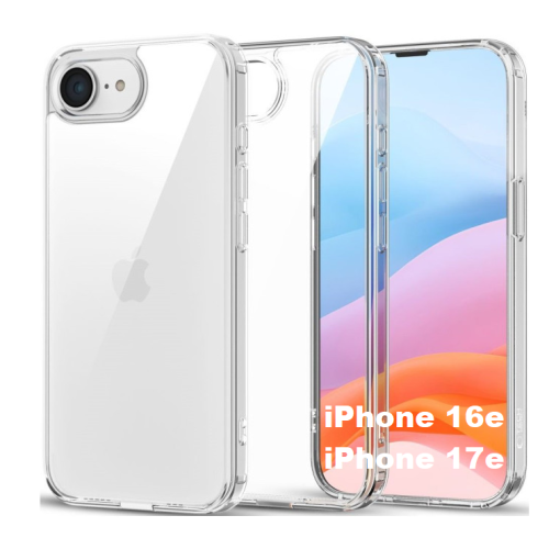 Silicone Transparent Case for iPhone 16e/ 17e