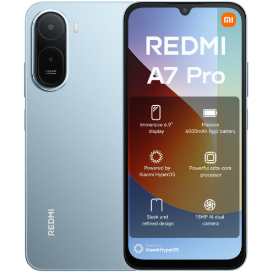 Xiaomi Redmi A7 Pro NFC 4GB Ram 64GB Mist Blue Dual SIM- EU
