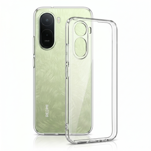A. Silicone Transparent Case for Xiaomi A7 Pro/ POCO C81 Pro