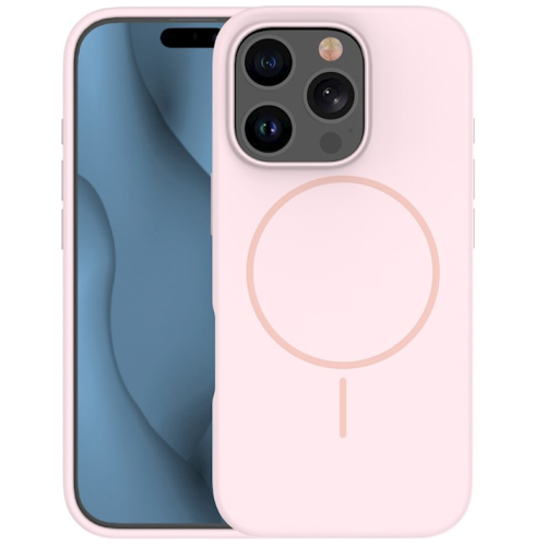 Velvet Pink Case with MagSafe for iPhone 15