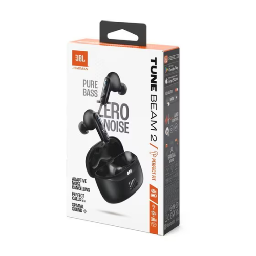 Jbl Tune Beam 2 In-Ear Headphones Black- EU
