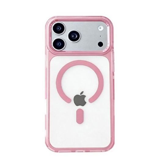ObaStyle Clear Rose Case with MagSafe for iPHONE 15