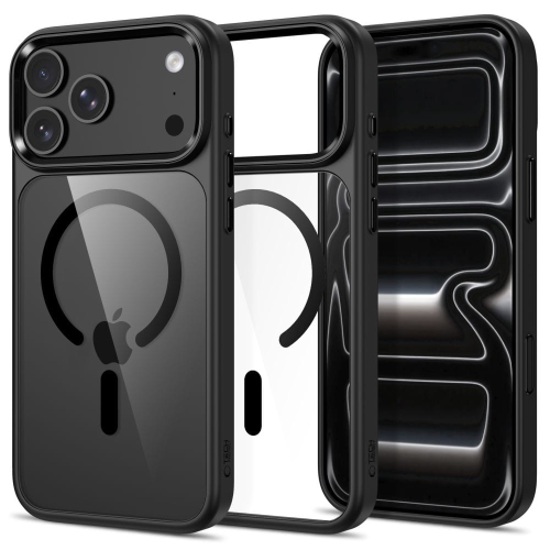 ObaStyle Clear Black Case with MagSafe for iPHONE 17 Pro/ 18 Pro