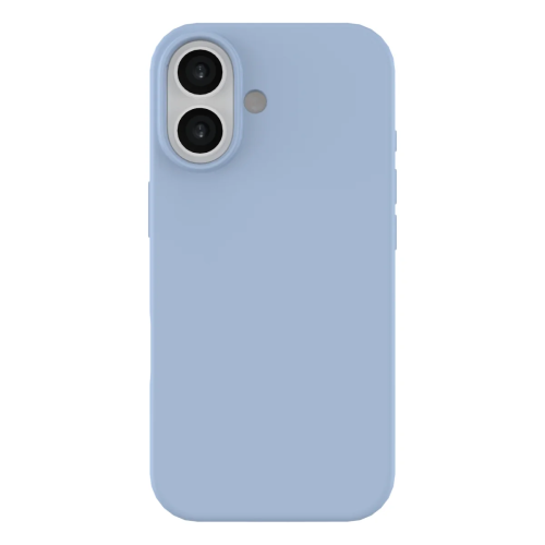 Silicone Baby Blue Case for iPhone 17