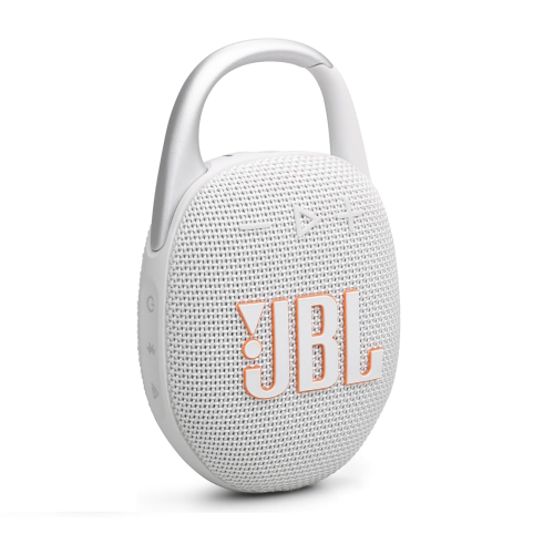 JBL Clip 5 Wireless Bluetooth Speaker White- EU